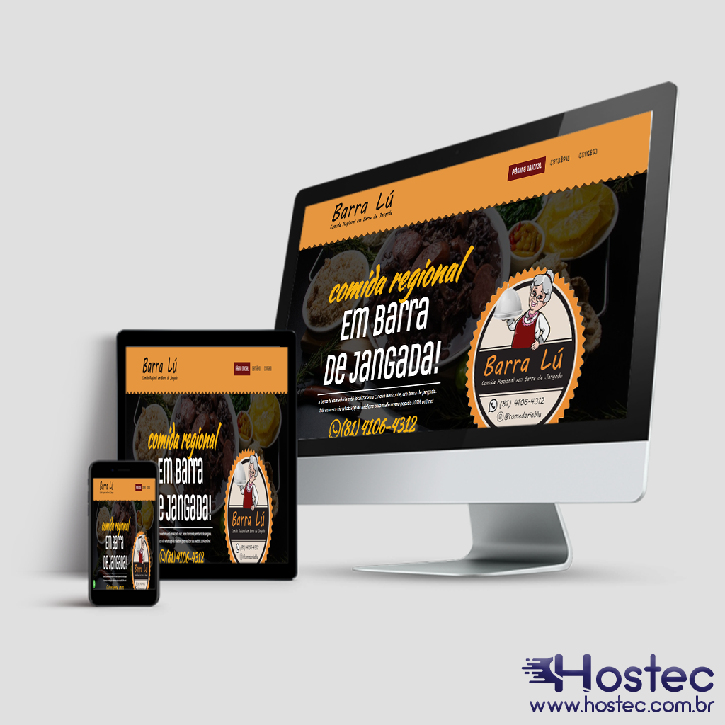 Criação de Site para Lanchonete / Restaurante