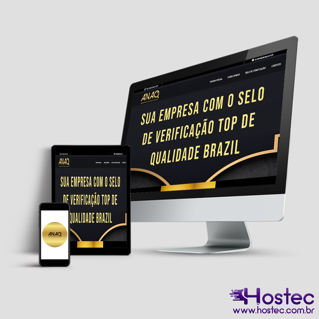 Criação do Site da ANAQ Pesquisas Empresarial