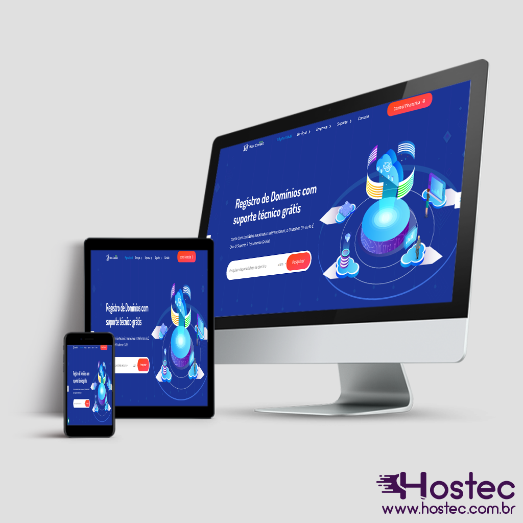 Criação de Sites para empresas de Hosting