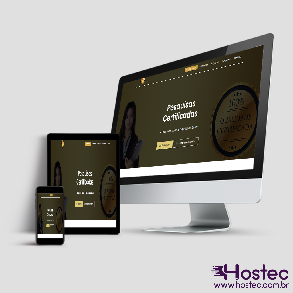 Criação do Site da Empresa Sul Amazonas Pesquisas