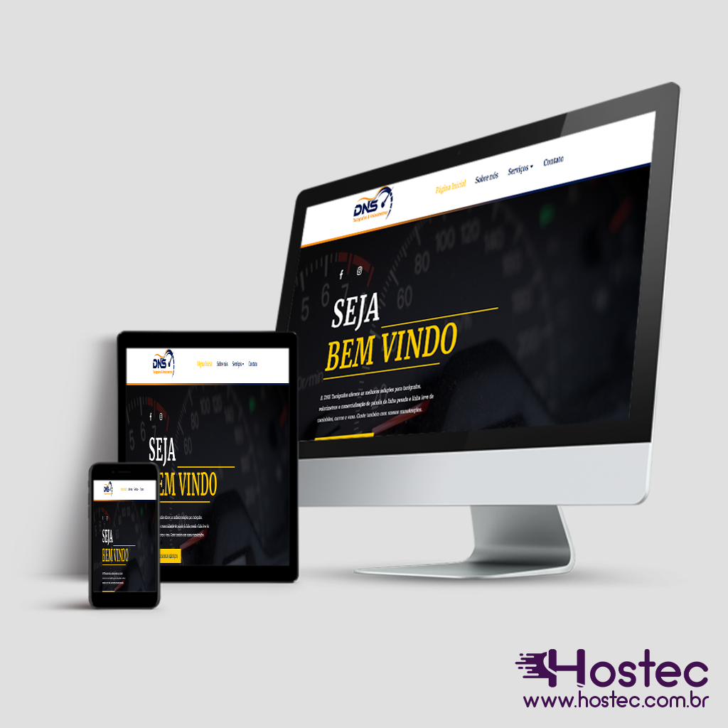 Criação do Site para à empresa DNS Tacógrafos