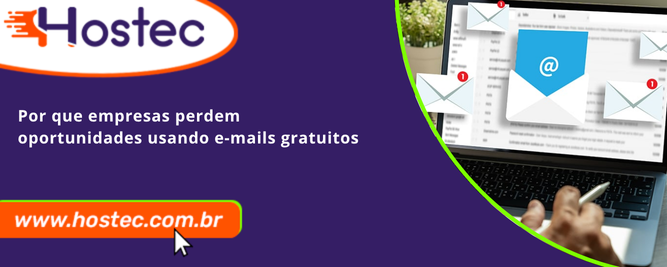 Por que empresas perdem oportunidades usando e-mails gratuitos
