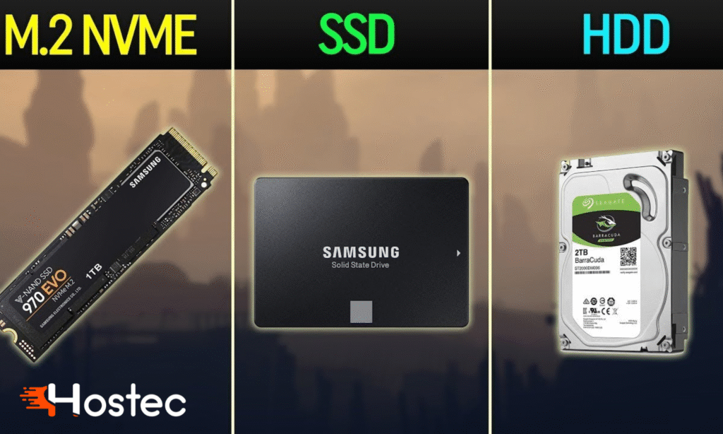SSD NVMe vs SSD tradicional: qual o impacto real no desempenho do seu site?