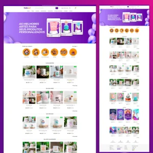 Loja Virtual Pronta de Produtos Digitais