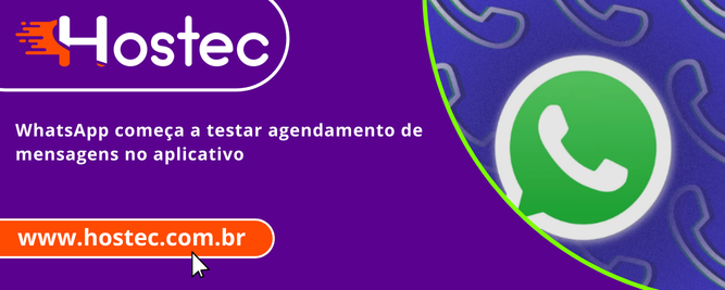 WhatsApp começa a testar agendamento de mensagens no aplicativo