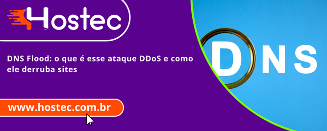 DNS Flood: o que é esse ataque DDoS e como ele derruba sites