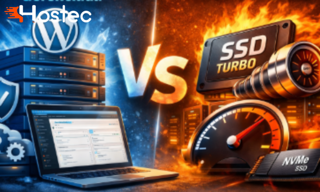 Hospedagem WordPress Gerenciada vs. Turbo SSD: Qual escolher para Máximo Desempenho?
