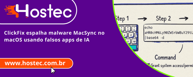 ClickFix espalha malware MacSync no macOS usando falsos apps de IA